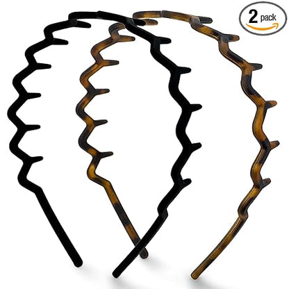 🌿 Zig Zag Headband | Stay-Put, No-Slip & Made from Recycled Materials