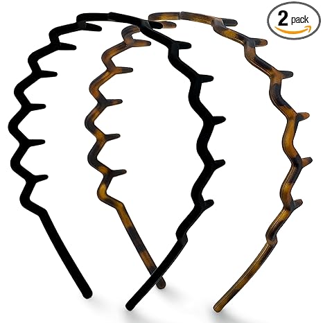 🌿 Zig Zag Headband | Stay-Put, No-Slip & Made from Recycled Materials